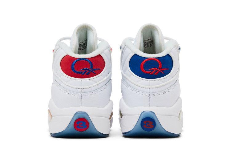 Kids' Sneakers Reebok Question Mid Double Cross (GS) White/Collegiate Royal-Primal Red