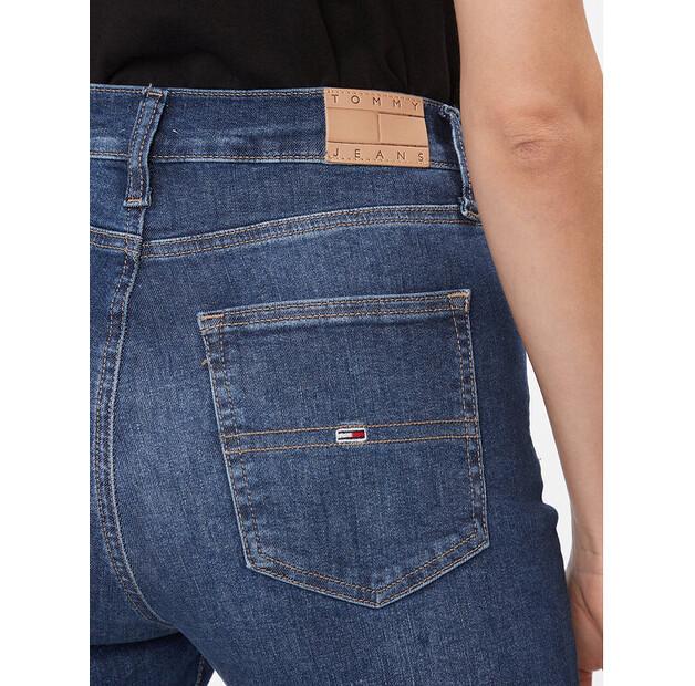 Джинсы Tommy Jeans Sylvia DW0DW17156 синий Flare Fit