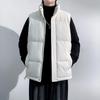 Жилет большого размера мужской зимний свободный хлопковый жакет модный утолщенный теплый жилет куртка мужская