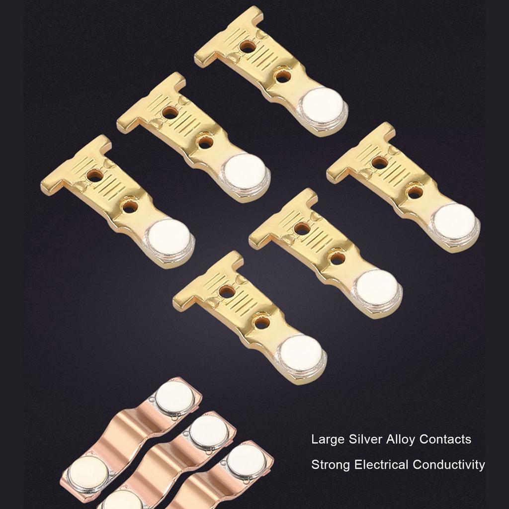 Контактор переменного тока медная катушка 3P нормально разомкнутый серебряный контакт контроллер переключателя цепи переменного тока 380 В 25 А