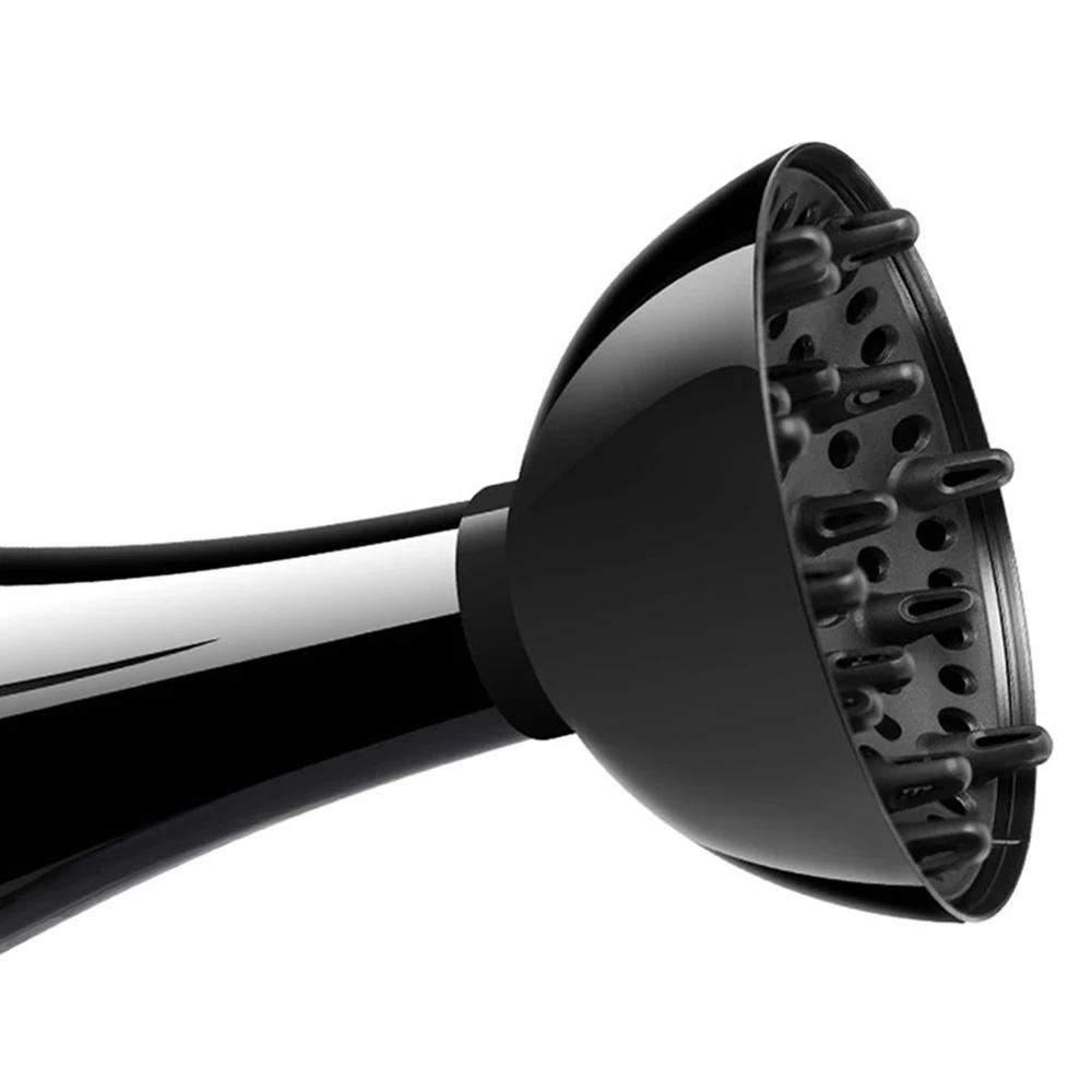 Вьющиеся волосы в форме воронки, прочный уход, нейлоновый аксессуар для укладки, многофункциональный парикмахерский фен, диффузор, насадка для салона, крышка