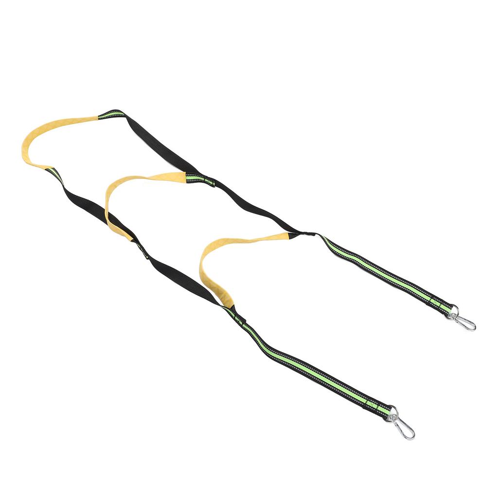 Лестница для лодки из веревки, 3 ступени, складная мягкая лестница для плавания для надувной лодки, каяка, каноэ, флуоресцентно-зеленая