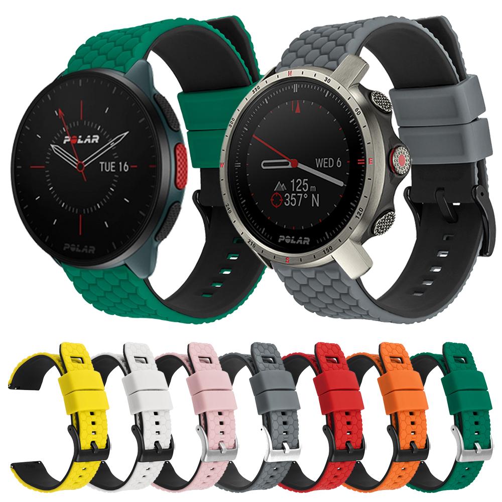 Ремешок для Polar Pacer/IGNITE 2/Unite Силиконовый ремешок для POLAR Grit X Pro Titan/Vantage M2 Умные часы Ремешок Браслет