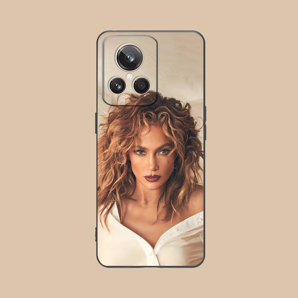 Чехол для мобильного телефона Jennifer Lopez для Realme 15 14 13 12 11 10 9 Pro Plus T i Lite 5G Цветной Печатный Чехол Роскошный Чехол
