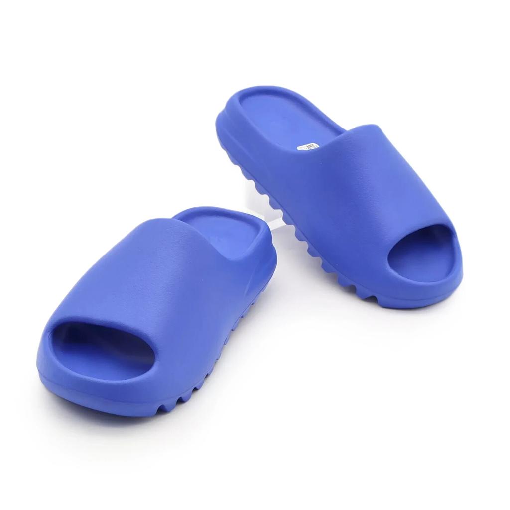 ID4133 adidas Yeezy Slide Азурный Кобальтовый Королевский Синий Сапфировый Индиго Морской (Мужской)