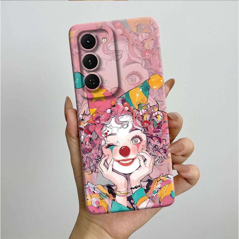 Чехол для Tecno Spark 40 Pro 40Pro+ Plus 4G Эстетичный Цветочный Чехол для Телефона Тонкий Жидкий Силикон Защита от Падений Мягкий Чехол