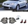 Противотуманные фары Светодиодная противотуманная фара для VW Golf 5 A5 MK5 R32 2004-2009 Модель для США Крышка противотуманной фары Решетка Ободок Противотуманные фары