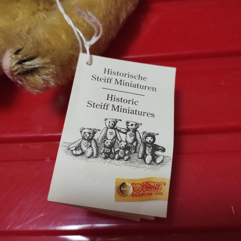 [USED] Steiff Teddy Bear Patsy