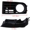 1Pc Front Bumper Fog Light Grille Cover Left Right For Volkswagen Golf5 MK5  2005 2006 2007 2008 2009 1K0853665B 1K0853666B