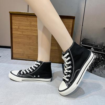 Женская мода 2025 года, вулканизированная обувь, женские кроссовки, новые радужные ретро-холщовые туфли, модные удобные высокие туфли для женщин