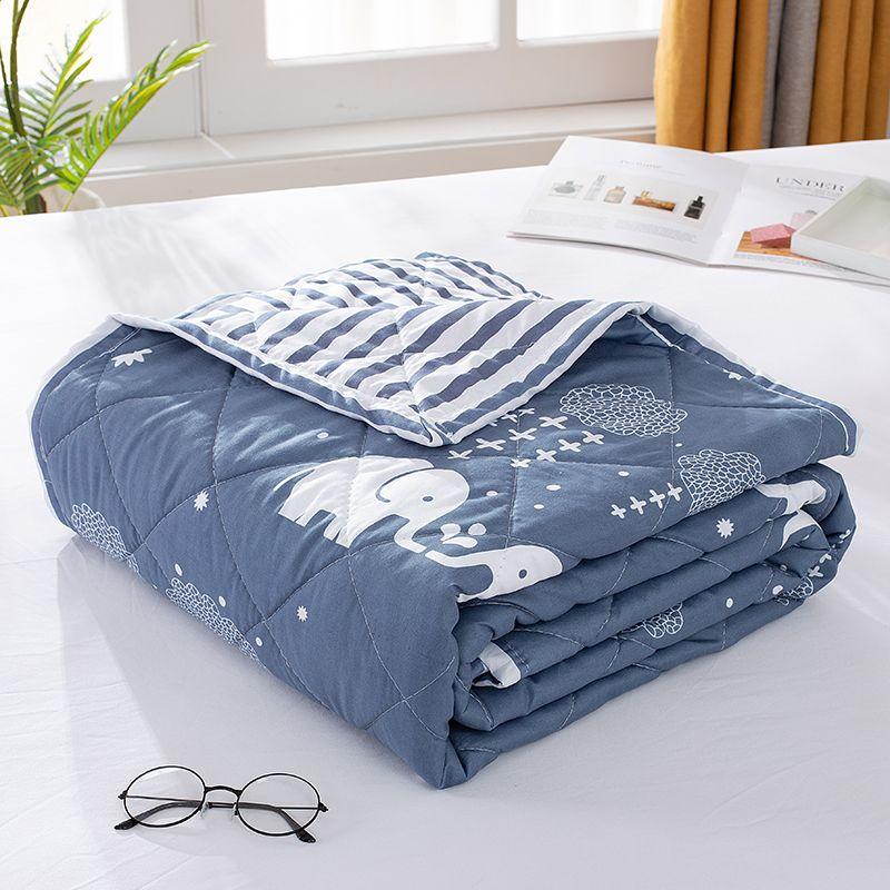 Летнее одеяло с кондиционером для спальни Односпальное/двуспальное одеяло Стиральное одеяло в стиральной машине Летнее одеяло