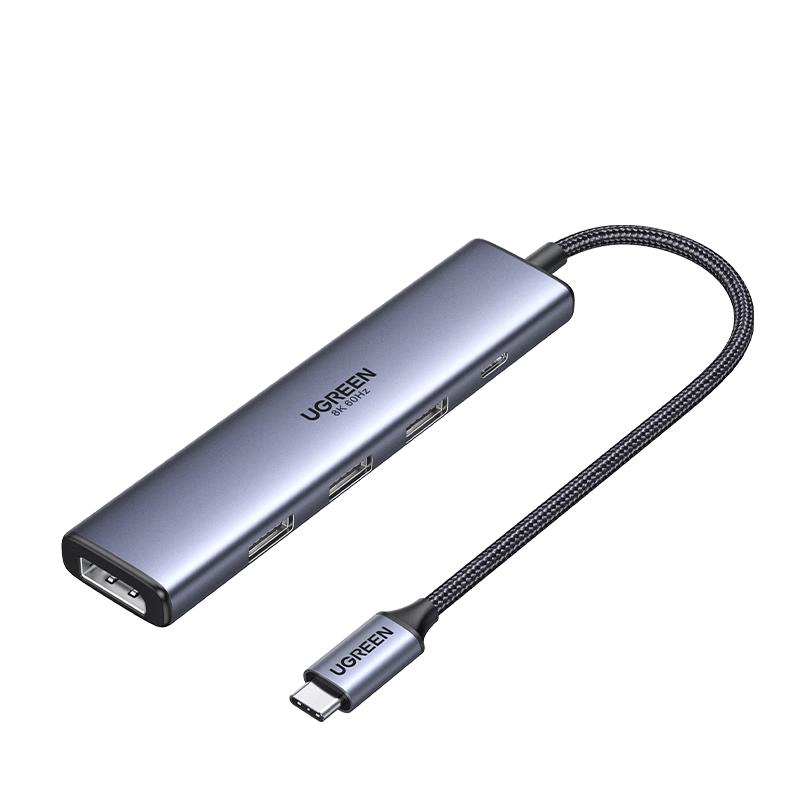 Ugreen Видеохаб USB-C на DP1.4 8K