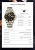 OLEVS 2906 Quartz Wristwatch for Men Dual Calendar Waterproof Stainless Steel Luminous Business Luxury Original Man Watch
