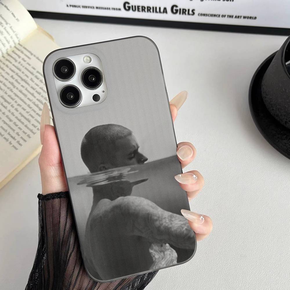 Чехол для телефона певца Джастина Бибера для iPhone 11 12 13 14 15 16 17 Pro Max PLUS Pro Волна Гофрированный силиконовый чехол