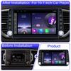 10'' 2din Android Universal Car Radio Stereo Player FM BT GPS WIFI Carplay Android Auto MIrrorlink Reversing Function DVR Record