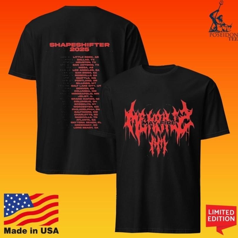 Memphis May Fire Shapeshiter Tour 2026 Unisex T-shirt