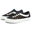 Vans Bold Ni Retro Casual Low-Top Skate Shoes Unisex Sneakers Black Gray Leopard-Print VN0A3WLP2OO