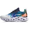 Li Ning Li Ning Arc Амортизация Дышащие Низкие Беговые Кроссовки Мужские Стандартные Белые ARHP073-8