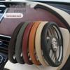 Тисненая наппа кожа чехол на руль автомобиля - Четыре сезона, Удобный захват