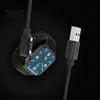 Smartwatch Charging Cable Smart Watch Charger Safe Magnetic Fast Dock Adapter 2 PIN Wristwatch Cord Wire for HW12 HW16
