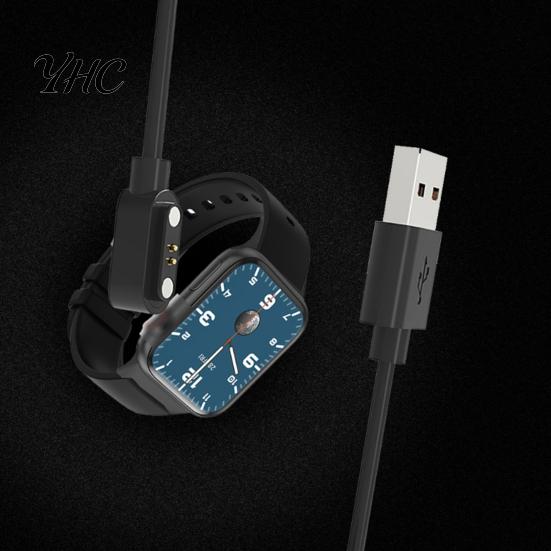 Smartwatch Charging Cable Smart Watch Charger Safe Magnetic Fast Dock Adapter 2 PIN Wristwatch Cord Wire for HW12 HW16