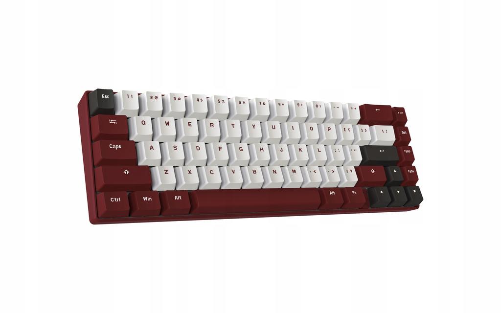 KLAWIATURA MECHANICZNA BK67 65% Bluetooth 5.0 RGB Blue Switch Red
