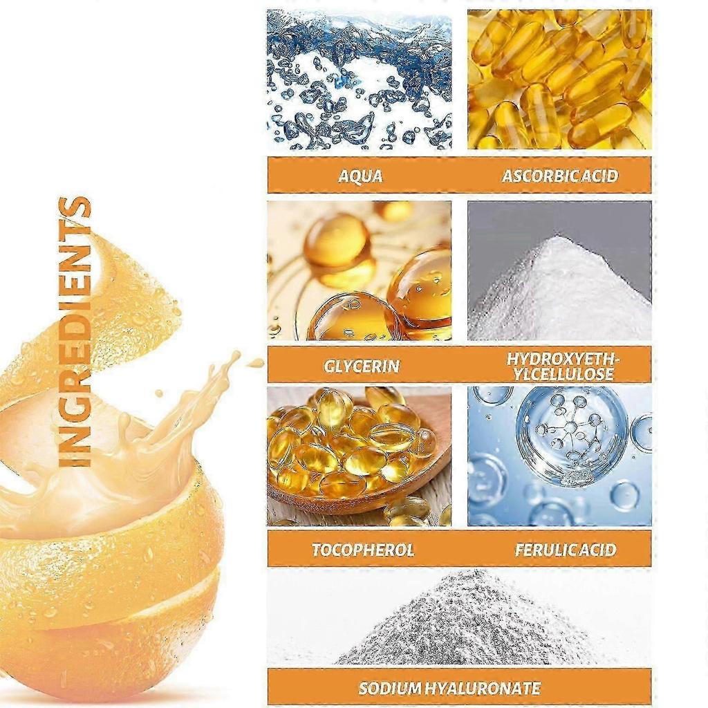 20% Vitamin C+e+ Ferulic Acid Face Serum Skin Whitening Face Anti-aging Care Essence