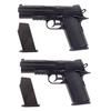 Ikeda Kogyosha Water Gun Black Government W Maximum Distance [Water/Water Gun/Water Pistol] 2-Piece Set, 5m, U-14972