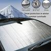 Солнцезащитный козырек на лобовое стекло автомобиля с защитой от ультрафиолета, солнцезащитный козырек, чехол для лобового стекла, автомобильная шторка, солнцезащитный козырек, аксессуары