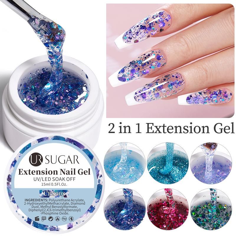 Клей для фототерапии, блестки для маникюра, быстрое наращивание с пайетками, клей для наращивания с кристаллами без лотка для бумаги