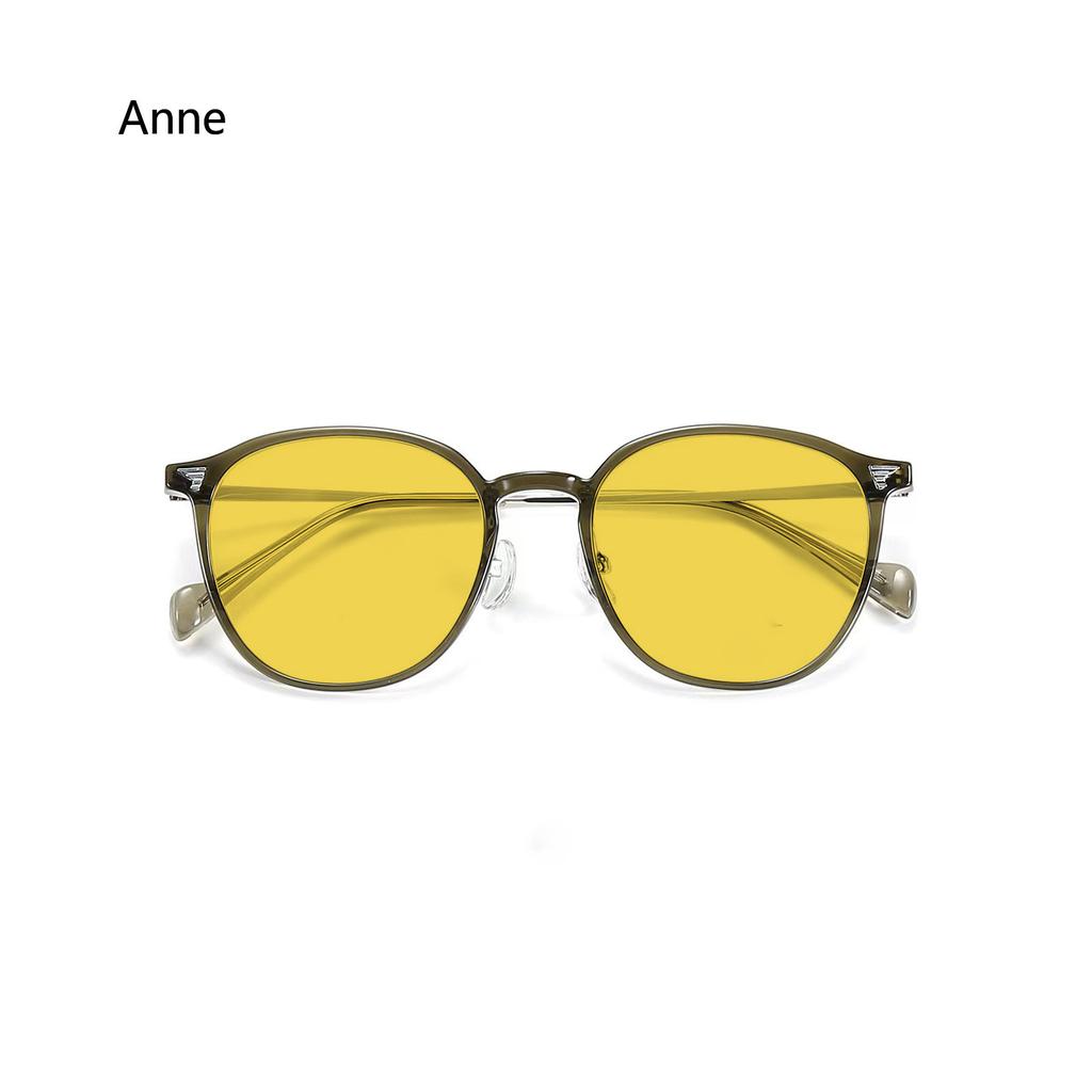 Роскошные очки ночного видения TR90 для вождения на открытом воздухе UV400 мужские и женские квадратные очки с защитой от синего света