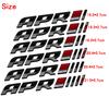 AABIN1 3D ABS APR Stage III Emblem Car Body Trunk Decor Sticker for Volkswagen Vw T5 Cc Scirocco Tiguan Mk2 Polo 6R Jetta Mk6 Gti Golf