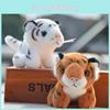 Adorable Plush Mini Tiger Stuffed Animal Cute Small Realistic Doll Toy