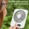 Handheld Fan for School Portable Desktop Fan, 5 Speed USB Rechargeable Small Adjustable Angle Cooling 180-degree Personal Home Office Dorm