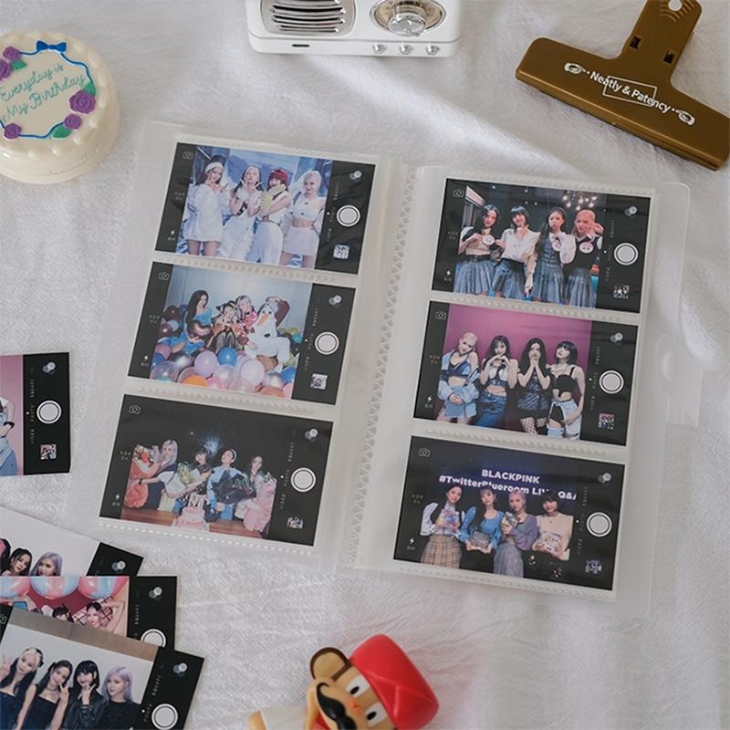 3inch Photocard Holder Idol Cards Collect Book Transparent Photo Picture Album Idol Photocards Holder Kpop ID Card Picture Card