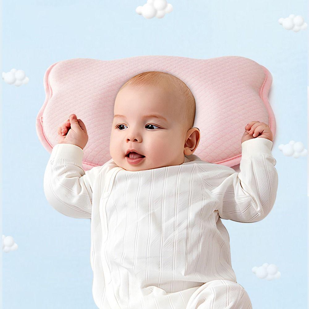 Cute Baby Shaping Pillow Breathable Baby Head Cushion  Head Shape Protection