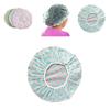 Thickening Oil-proof Shower Cap Reusable Blue/yellow/pink Polka Dot Spa Cap
