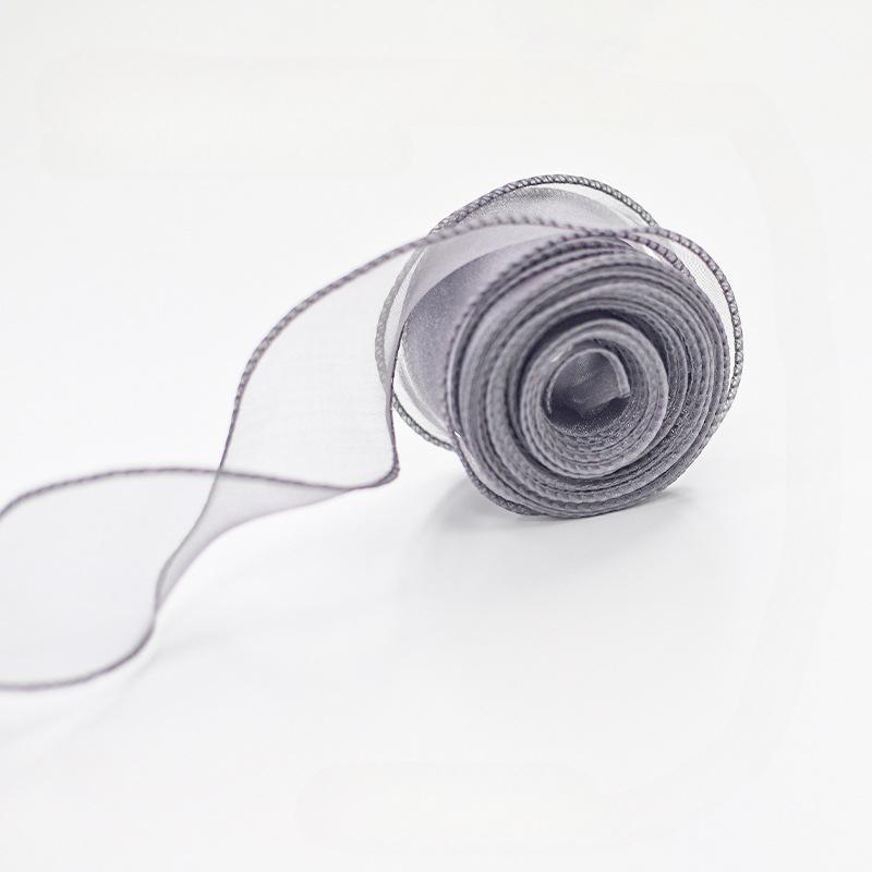 Рыбий хвост пряжа лента букет упаковочный материал радужного цвета кружевной хвост пряжа лента волна шифон пряжа подарочный ремешок