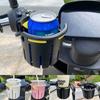 Plastic Drink Holder Multicolor Motorcycle Cup Holder Portable Baby Stroller Water Cup Holder Bike