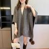 2025 Women's Clothing Autumn and Winter New Solid Color Fashion Versatile Shawl Cloak Thermal Belt Decorative Hairball