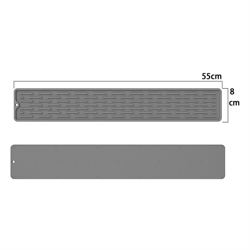 Pads Faucet Wraparound Silicone Faucet Mat Splash Catcher Faucet Absorbent Mat Silicone Drain Pad