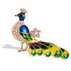 Little Bird Rhinestone Drip Oil Inlaid Diamond Brooch Suit Coat Collar Needle Animal Cartoon Pin