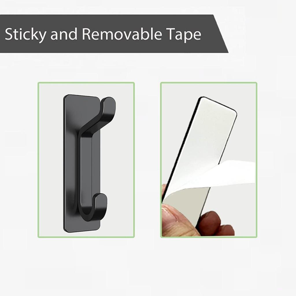 Durable Stainless Steel Clothes Hook Set With High Low Dual Hooks For Versatile Use