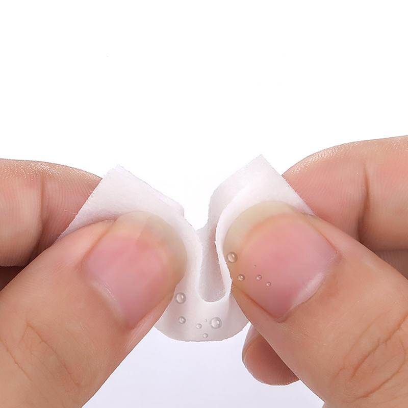 400 шт., хлопковые салфетки для маникюра, педикюра, безворсовые салфетки, очиститель, бумажные подушечки, инструмент