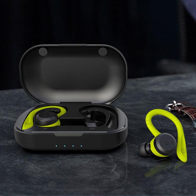 Беспроводные спортивные наушники-вкладыши IPX7 с водонепроницаемостью, Bluetooth 5.3, стерео и функцией вызовов