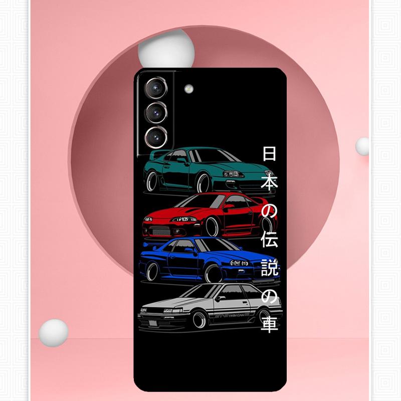 Чехол JDM Legend Drift Car для Samsung Galaxy S23 S24 Ultra S8 S9 S10 S22 Plus Note 10 20 Ultra S20 S21 FE