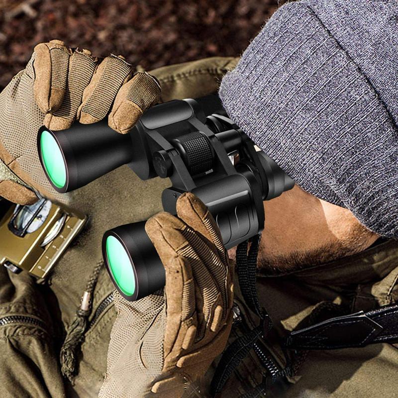 180x100 HD Бинокль для сверхдальних расстояний, бинокль с зумом и низким ночным видением для охоты, пешего туризма, наблюдения за птицами