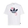 adidas Оригиналы ЛОГО SS26 Однотонная Удобная Футболка Унисекс Топы KY8305