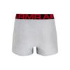 Under Armour Трусы-брифы Tech Boxerjock 3 дюйма, 2 пары мужского нижнего белья светло-серые темно-серые 1363618-011