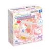 Маленький чемоданчик с персонажами Sanrio (10-Pack) - Конфеты, игрушки и жевательная резинка